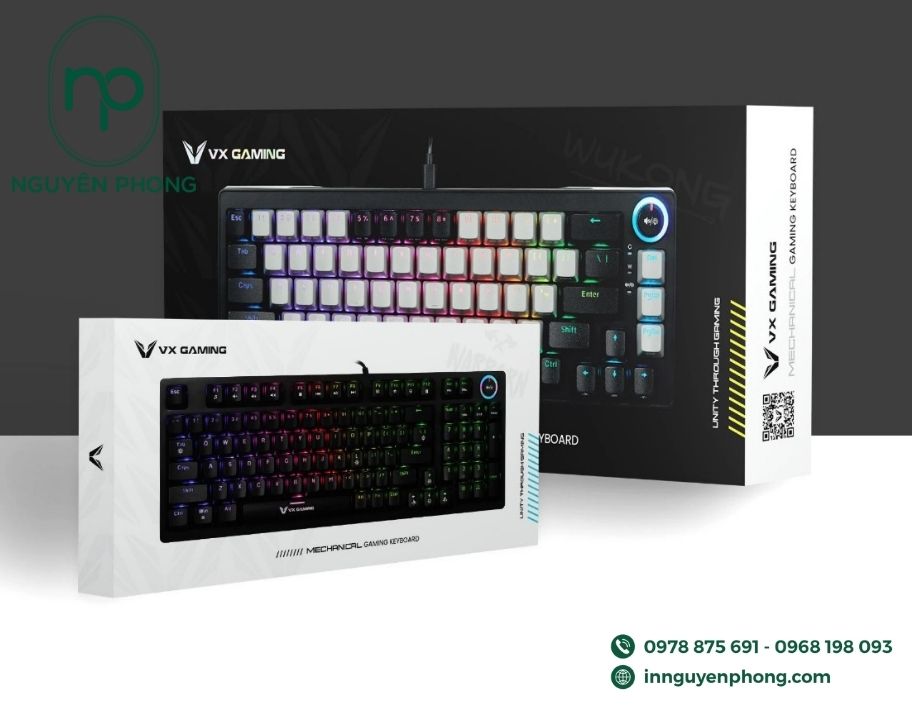 Mẫu hộp đựng bàn phím 